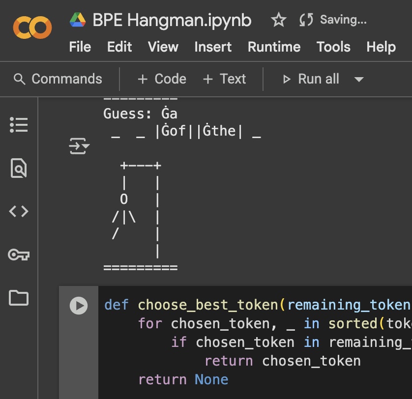 BPE Hangman